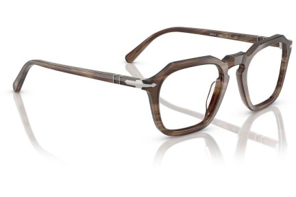 Okulary korekcyjne Persol PO3292V 1208 Kwadratowe Brązowe