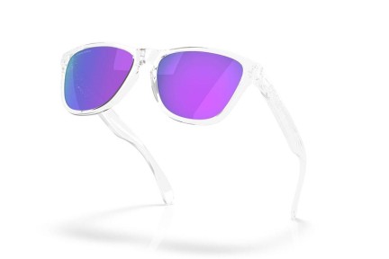 Okulary przeciwsłoneczne Oakley Frogskins S OO9508 950802 PRIZM Violet Kwadratowe Przezroczyste