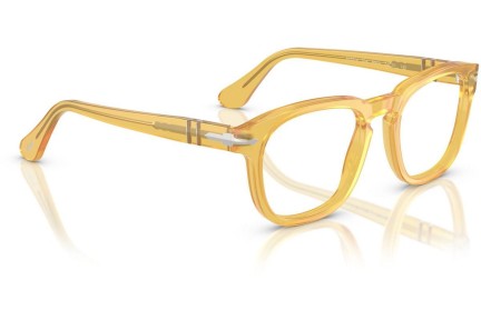 Okulary korekcyjne Persol PO3376V 204 Kwadratowe Żółte