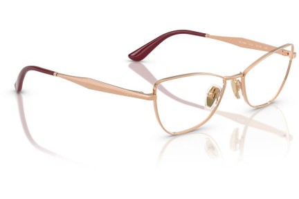 Okulary korekcyjne Vogue Eyewear VO4333 5152 Kocie oczy Złote