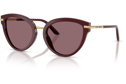 Okulary przeciwsłoneczne Dolce & Gabbana DG4492 3091P5 Kocie oczy Czerwone