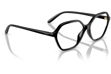 Okulary korekcyjne Vogue Eyewear VO5622 W44 Kwadratowe Czarne