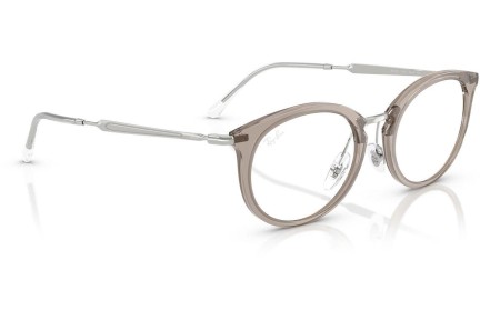 Okulary korekcyjne Ray-Ban RX7255 8125 Okrągłe Szare