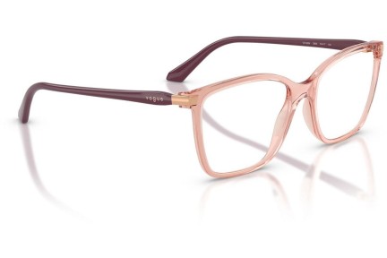 Okulary korekcyjne Vogue Eyewear VO5654 2864 Kwadratowe Różowe