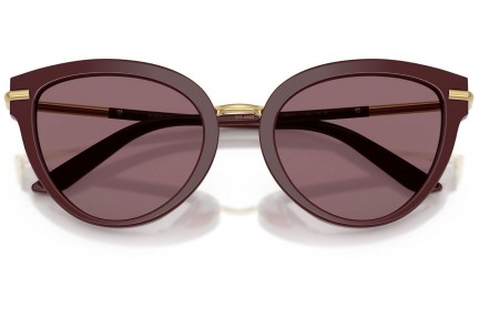 Okulary przeciwsłoneczne Dolce & Gabbana DG4492 3091P5 Kocie oczy Czerwone