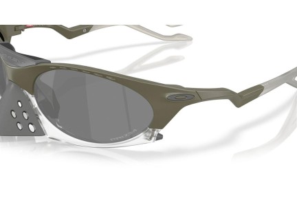 Okulary przeciwsłoneczne Oakley Plantaris OO9437 943707 Nieregularny Zielone