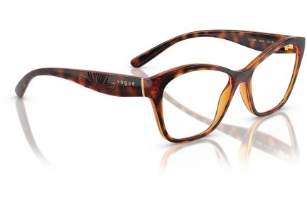 Okulary korekcyjne Vogue Eyewear VO5628 W656 Kocie oczy Havana