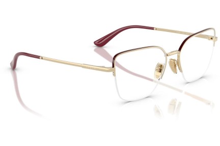 Okulary korekcyjne Vogue Eyewear VO4331 5208 Kocie oczy Złote