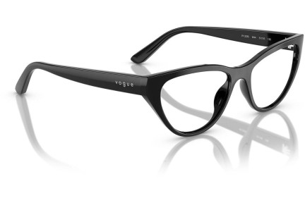 Okulary korekcyjne Vogue Eyewear VY2035 W44 Kocie oczy Czarne