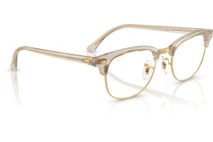 Okulary korekcyjne Ray-Ban Clubmaster RX5154 8291 Browline Szare