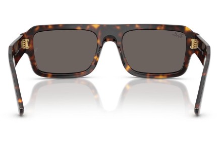 Okulary przeciwsłoneczne Ray-Ban Lukas RB4454 1359B1 Prostokątne Havana