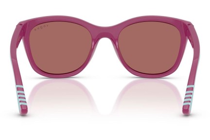 Okulary przeciwsłoneczne Vogue Eyewear VJ2028 321169 Okrągłe Różowe