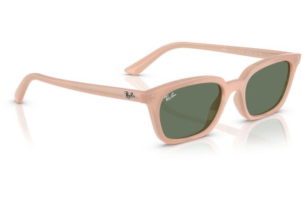 Okulary przeciwsłoneczne Ray-Ban Zaya RB4456 681182 Kocie oczy Różowe