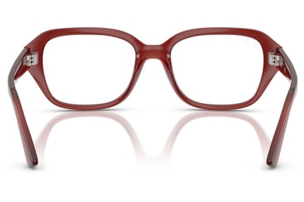 Okulary korekcyjne Ray-Ban Shea RX7258 8436 Kwadratowe Czerwone