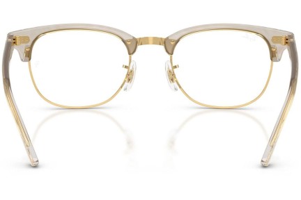 Okulary korekcyjne Ray-Ban Clubmaster RX5154 8291 Browline Szare