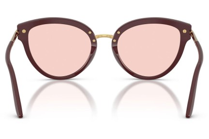 Okulary przeciwsłoneczne Dolce & Gabbana DG4492 3091P5 Kocie oczy Czerwone