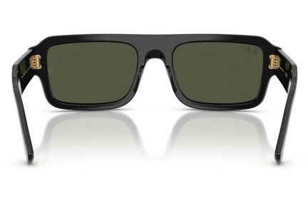 Okulary przeciwsłoneczne Ray-Ban Lukas RB4454 667731 Prostokątne Czarne