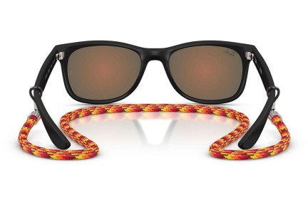 Okulary przeciwsłoneczne Ray-Ban Junior New Wayfarer Junior RJ9052S 70286Q Kwadratowe Czarne
