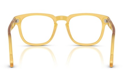 Okulary korekcyjne Persol PO3376V 204 Kwadratowe Żółte