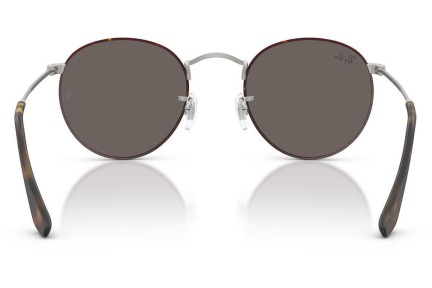 Okulary przeciwsłoneczne Ray-Ban Round Metal RB3447 9277B1 Okrągłe Havana
