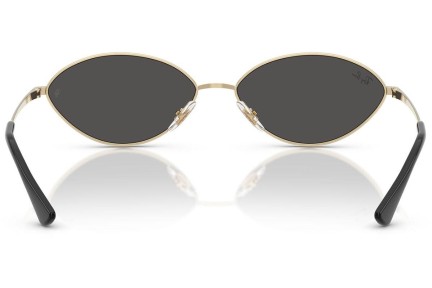Okulary przeciwsłoneczne Ray-Ban Kai RB3757 921387 Owalne Złote