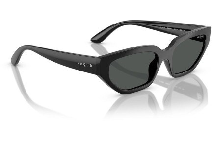 Okulary przeciwsłoneczne Vogue Eyewear VJ2029 W44/87 Kocie oczy Czarne
