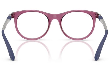 Okulary korekcyjne Ray-Ban Junior RY9082V 7504 Okrągłe Fioletowe