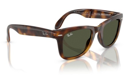 Okulary przeciwsłoneczne Ray-Ban Folding Wayfarer RB4105 710/31 Kwadratowe Havana