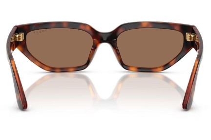 Okulary przeciwsłoneczne Vogue Eyewear VJ2029 W65673 Kocie oczy Havana