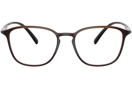 Okulary korekcyjne Giorgio Armani AR7276U 6239 Kwadratowe Brązowe