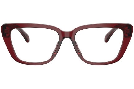 Okulary korekcyjne Emporio Armani EA3256U 6254 Kocie oczy Czerwone