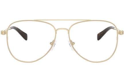 Okulary korekcyjne Michael Kors Sao Paulo MK3089 1014 Pilotki (Aviator) Złote