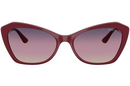 Okulary przeciwsłoneczne Vogue Eyewear VO5626S 2875U6 Kocie oczy Czerwone