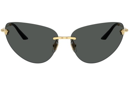 Okulary przeciwsłoneczne Versace VE2281 100287 Kocie oczy Złote