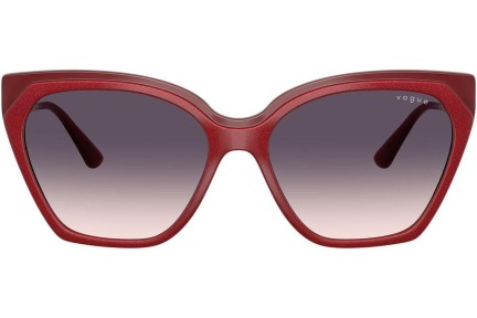 Okulary przeciwsłoneczne Vogue Eyewear VO5521S 322136 Kocie oczy Czerwone