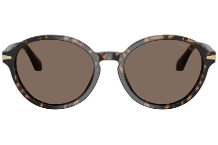 Okulary przeciwsłoneczne Giorgio Armani AR8237 623573 Okrągłe Havana