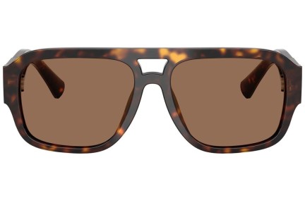 Okulary przeciwsłoneczne Dolce & Gabbana DG4506 502/73 Kwadratowe Havana