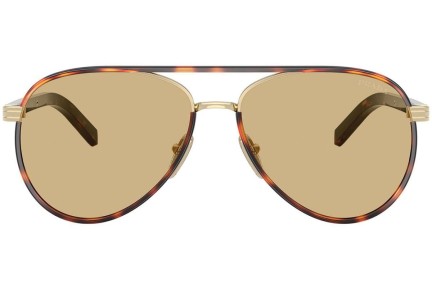 Okulary przeciwsłoneczne Prada PRB57S 21E10R Pilotki (Aviator) Havana