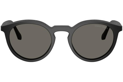Okulary przeciwsłoneczne Giorgio Armani AR8230U 5875R5 Okrągłe Czarne