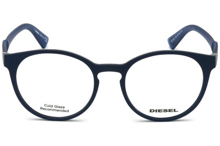 Okulary korekcyjne Diesel DL5367 091 Okrągłe Niebieskie