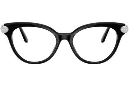 Okulary korekcyjne Swarovski SK2046 1001 Kocie oczy Czarne