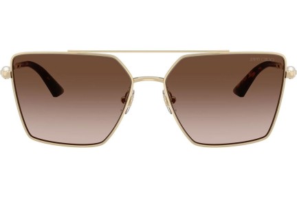 Okulary przeciwsłoneczne Jimmy Choo JC4016HB 300613 Kwadratowe Złote