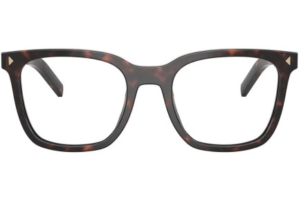 Okulary korekcyjne Prada PRB11V 17N1O1 Kwadratowe Havana