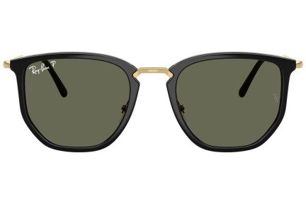 Okulary przeciwsłoneczne Ray-Ban RB4451 630658 Polarized Kwadratowe Czarne