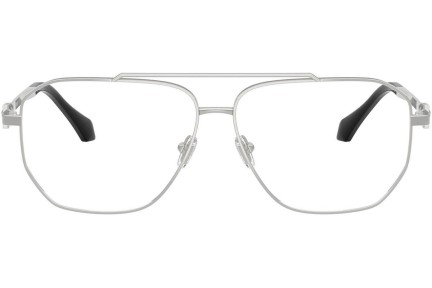 Okulary korekcyjne Versace VE1307 1000 Pilotki (Aviator) Srebrne