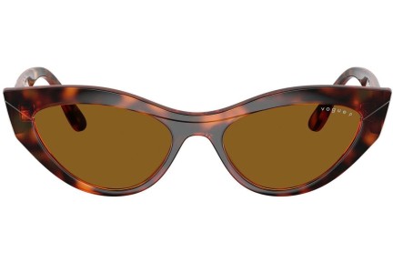 Okulary przeciwsłoneczne Vogue Eyewear VO5637SU W65683 Polarized Kocie oczy Havana