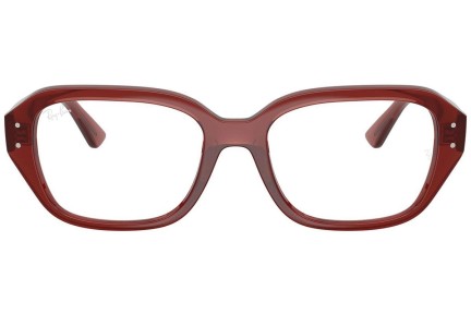 Okulary korekcyjne Ray-Ban Shea RX7258 8436 Kwadratowe Czerwone