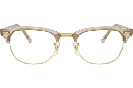 Okulary korekcyjne Ray-Ban Clubmaster RX5154 8291 Browline Szare