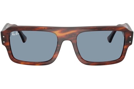 Okulary przeciwsłoneczne Ray-Ban Lukas RB4454 139856 Prostokątne Havana