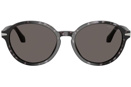 Okulary przeciwsłoneczne Giorgio Armani AR8237 6236B1 Okrągłe Havana